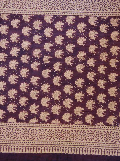 Purple Moon Quilted (old) ~ Purple Gold Table Runner