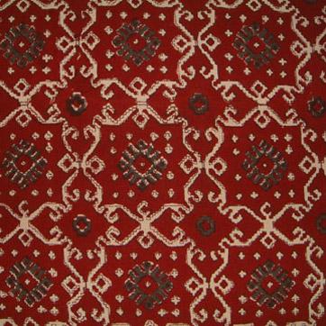 Ruby Kilim ~ Fabric Swatch