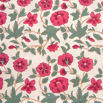 Roses In The Snow ~ Fabric Swatch