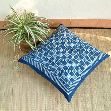 Starry Nights ~ Exotic Batik Euro European Pillow Sham Cover