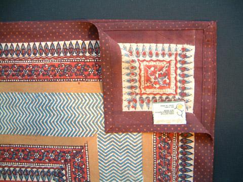 Holiday Red Decorative Indian Print Tablecloths	