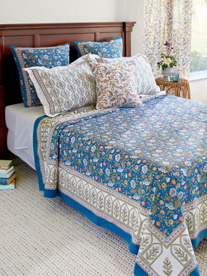 Enchanted - Blue ~ Lightweight Bedspread