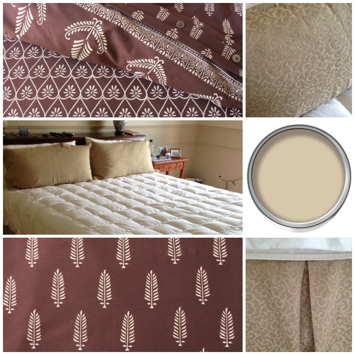 Room designed around a For the Love of Chocolate duvet