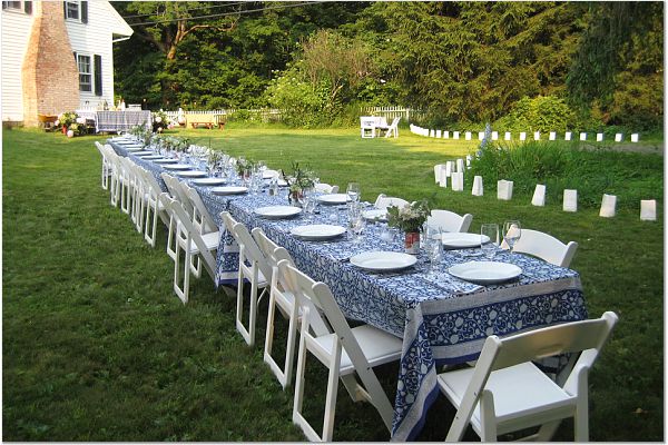 Midnight Lotus tablecloth