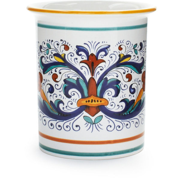 Colorful canister for a Moroccan style kitchen