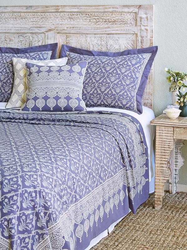 lavender and lilac shabby chic bedding