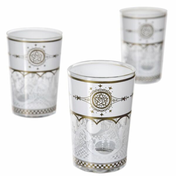 Moroccan tea glasses from Casablanca Market as Christmas gift idea