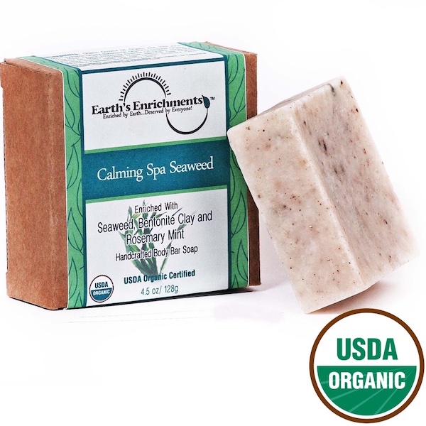 Calming Spa Seaweed Clay Soap