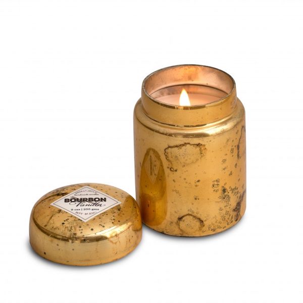 Gold Mountain Fire Candle
