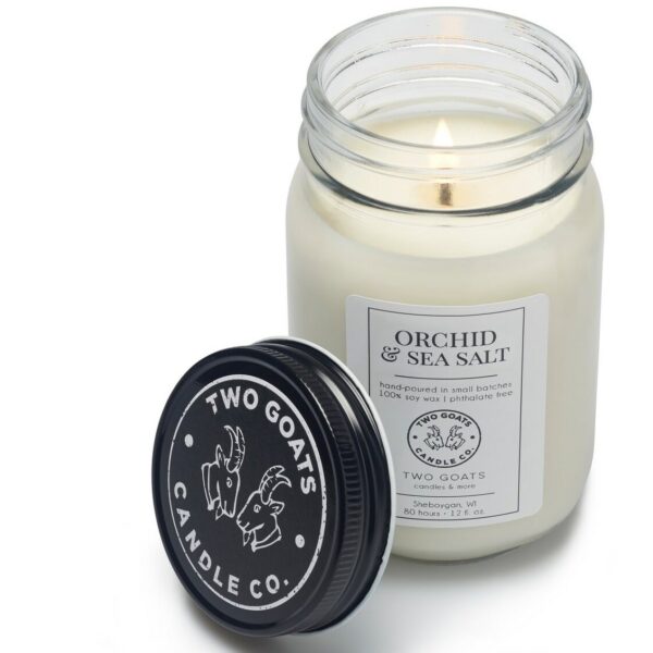 Orchid and Sea Salt Candle