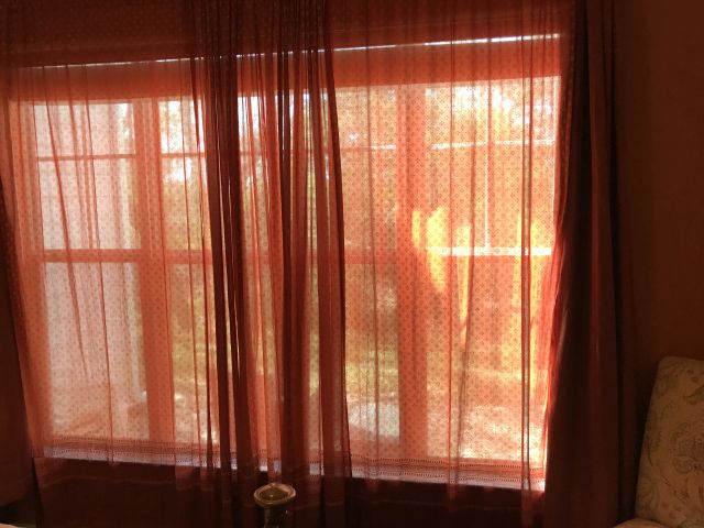 Line Sheer Curtains, Sheer Curtains That Provide Privacy At Night