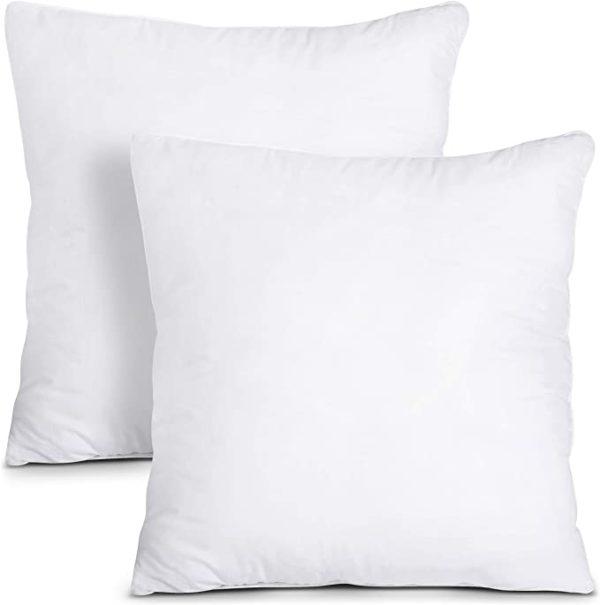 18x18 inch Luxury Goose Down Feather Pillow inserts