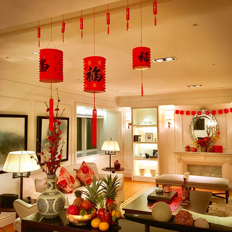 Chines home decor inspiration luner new year decoration