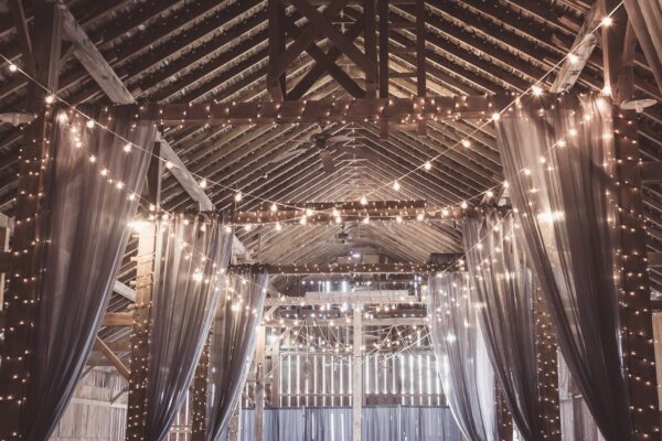 Engagement party ideas using lights to enhance ambiance