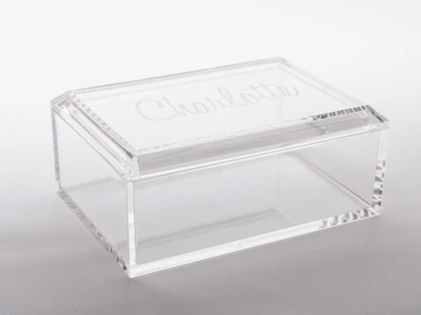acrylic jewelry box