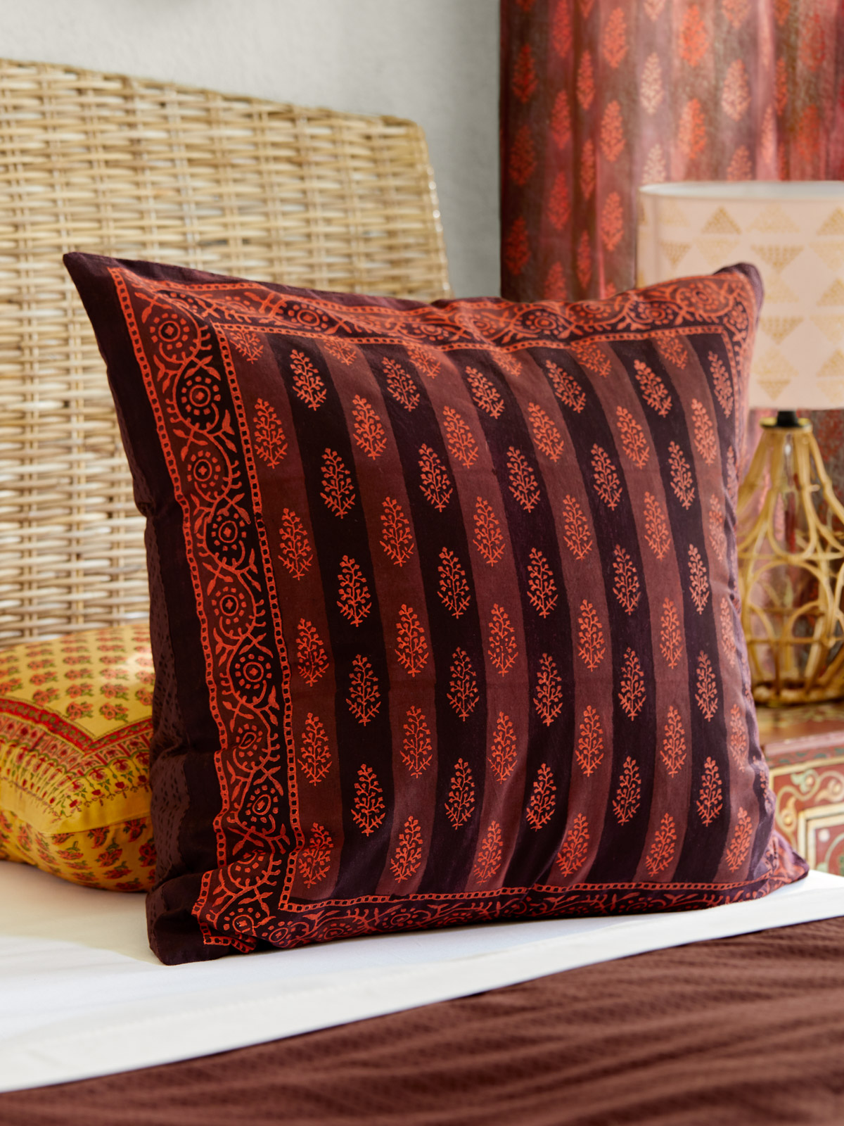Chocolate and Caramel ~ Euro Sham