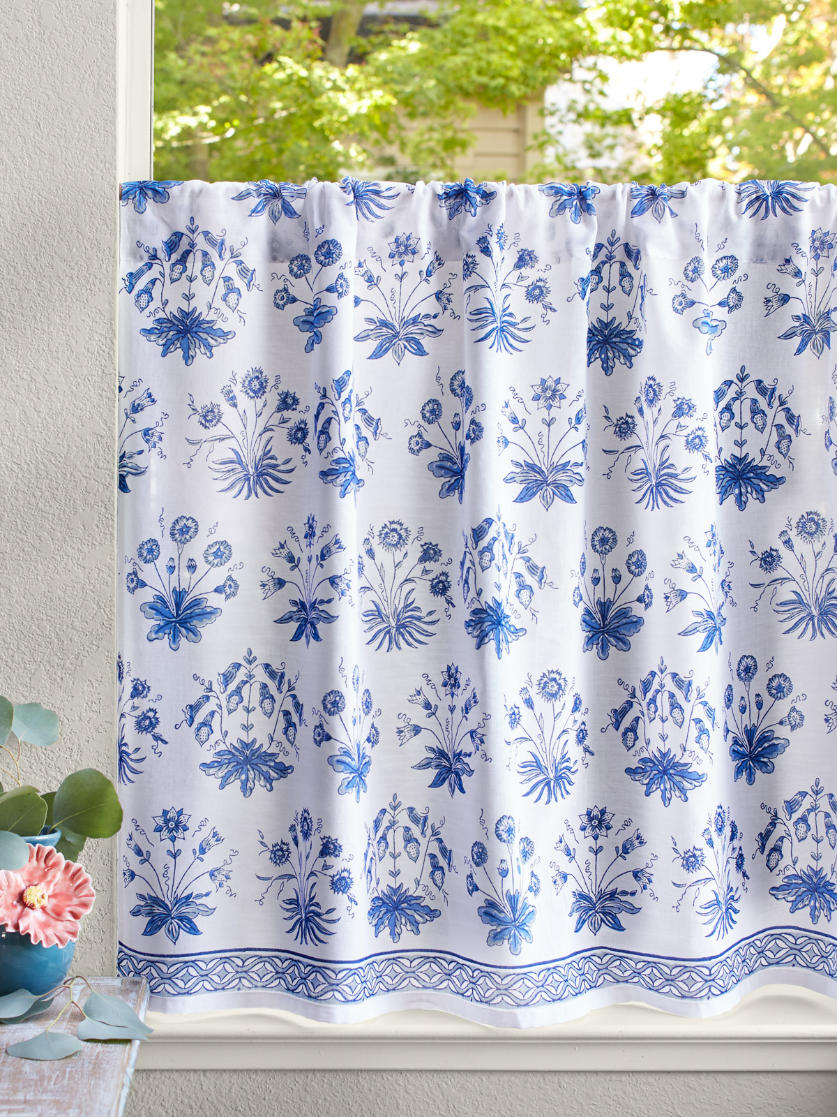 English Gardens ~ Kitchen Curtain