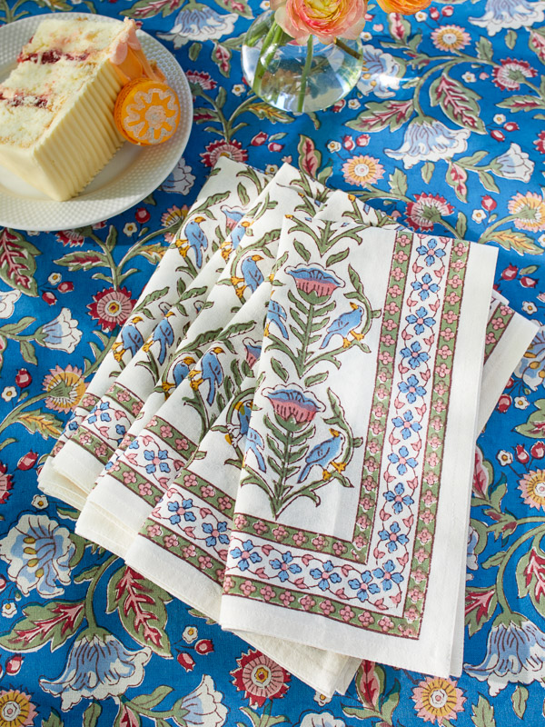 floral cloth napkins