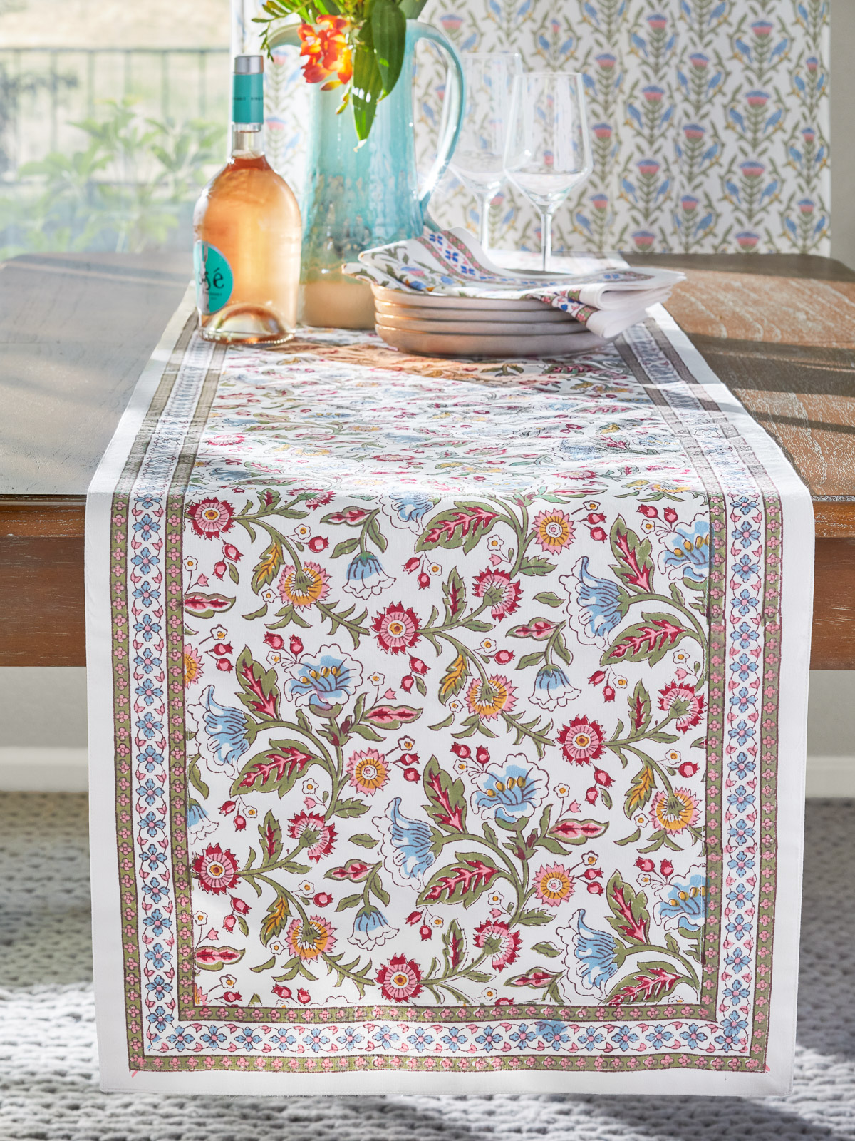 Enchanted - Ivory ~ Table Runner