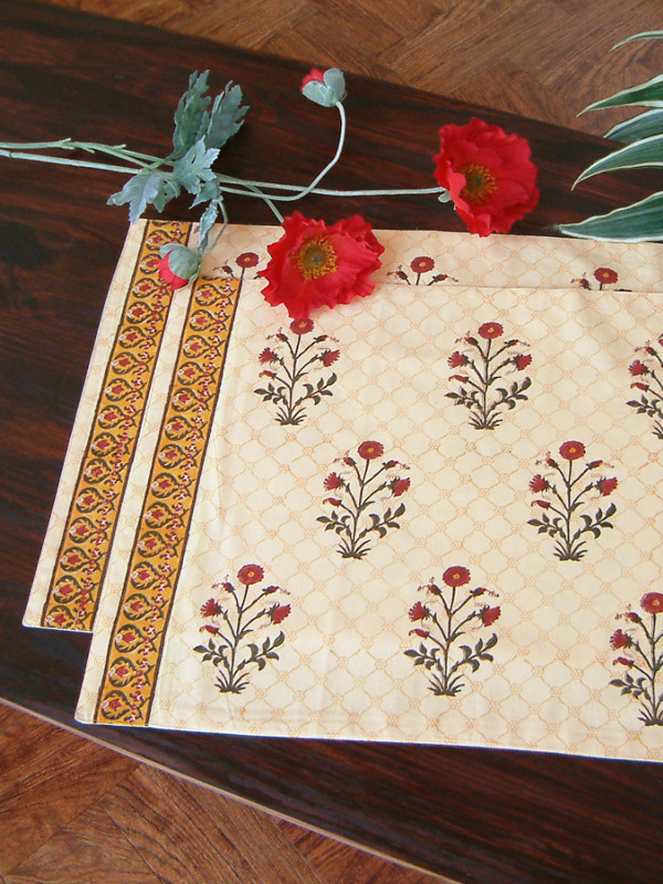 Red Poppy ~ Linen Table Placemats (Set of 6)