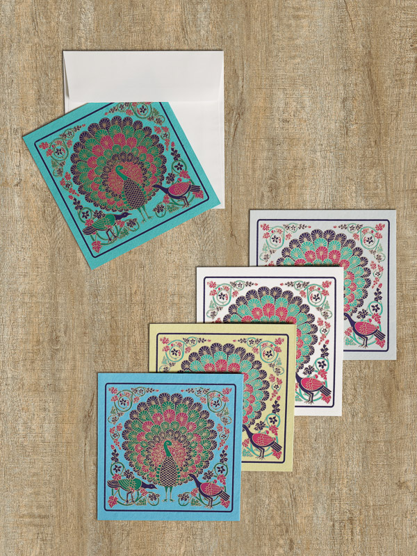 Suvarna ~ Blank Thank You Note Cards
