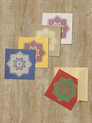 Aakash ~ Blank Thank You Note Cards