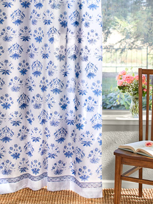 English Gardens ~ Sheer Curtain Panel