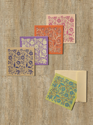Gulzar ~ Blank Thank You Note Cards