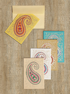 Nalanda ~ Blank Thank You Note Cards