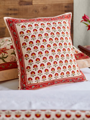 Tropical Garden(CP)~Colorful Country Cottage Throw Cushion Cover