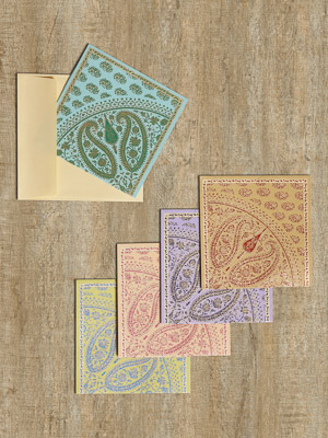 Vama ~ Blank Thank You Note Cards