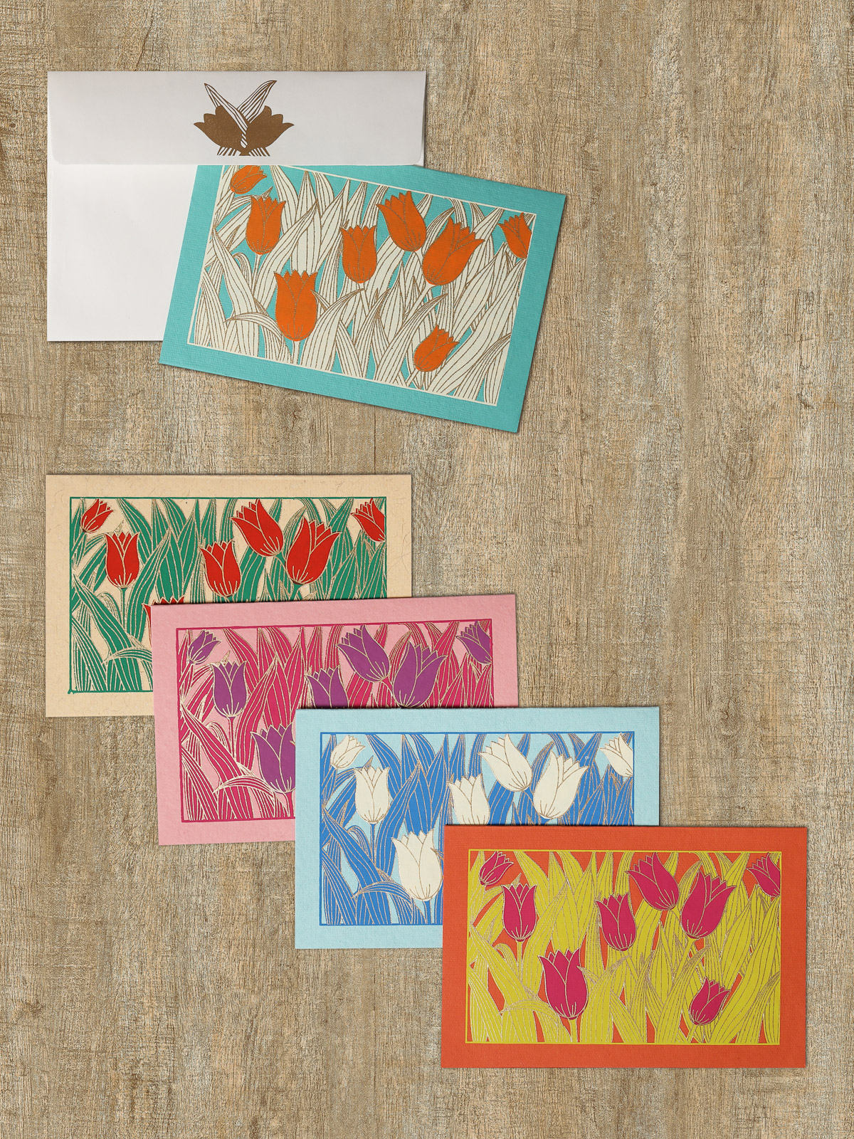 Tulip ~ Blank Thank You Note Cards
