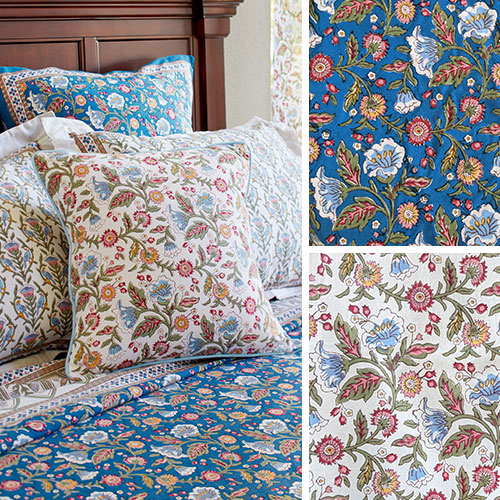 Enchanted ~ Floral Bedding, Curtains & Table Linens